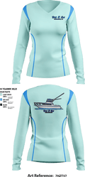 Bug N Out 92619524 Women's Long Sleeve V-neck Shirt - 1