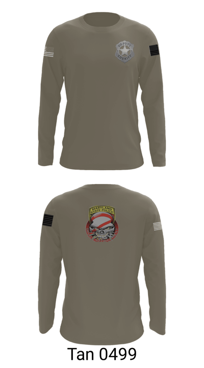 Deputy 71188083 Long Sleeve Performance Shirt - 35