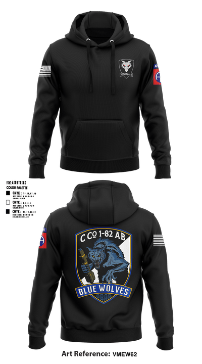 C/1-82 AB Bluewolves 72961679 Hoodie - 9