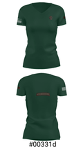 818 MSAS 69341067 Women's Short Sleeve V-neck Shirt - 4