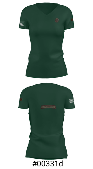 Women's Short Sleeve Vneck Shirt, , Air Force, Teamtime, Team time, sublimation, custom sports apparel, team uniforms, spirit wear, spiritwear, sports uniforms, custom shirts, team store, custom team store, fundraiser sports, apparel fundraiser