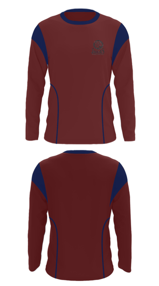 Long Sleeve Performance Shirt, Pioneer Ridge Middle School Volleyball, Men's Volleyball, Teamtime, Team time, sublimation, custom sports apparel, team uniforms, spirit wear, spiritwear, sports uniforms, custom shirts, team store, custom team store, fundraiser sports, apparel fundraiser