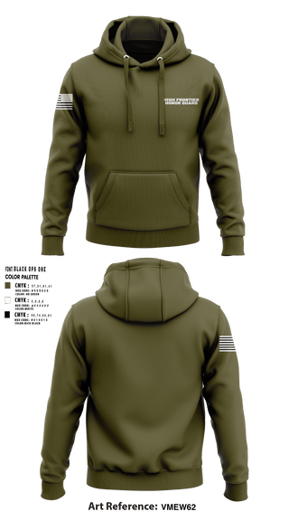 Hoodie, High Frontier Honor Guard, Air Force, Teamtime, Team time, sublimation, custom sports apparel, team uniforms, spirit wear, spiritwear, sports uniforms, custom shirts, team store, custom team store, fundraiser sports, apparel fundraiser