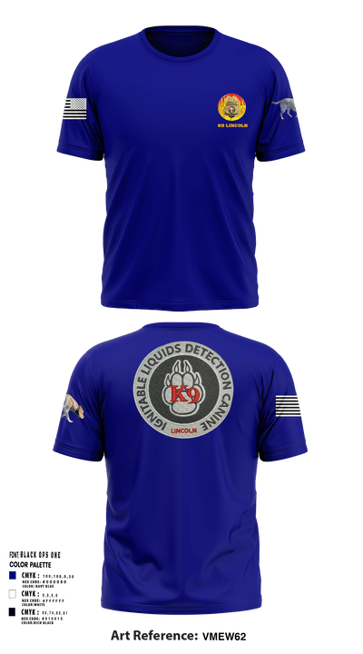 Stafford County Fire Marshal's Office 47147384 Short Sleeve Performance Shirt - 1