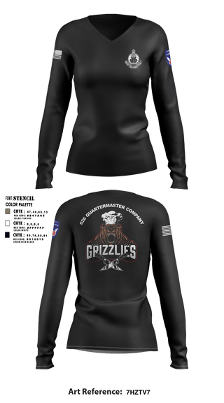 Women's Long Sleeve Vneck Shirt, , Army, Teamtime, Team time, sublimation, custom sports apparel, team uniforms, spirit wear, spiritwear, sports uniforms, custom shirts, team store, custom team store, fundraiser sports, apparel fundraiser