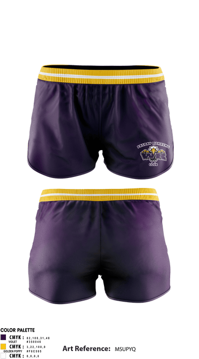 Wood River High School Cheer 55160562 Women's Shorts - 1