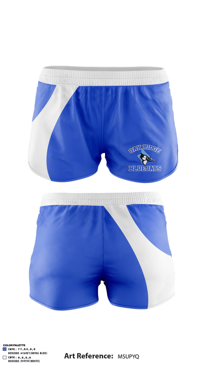 Oak Ridge R-6 High School 85998185 Track Shorts - 3