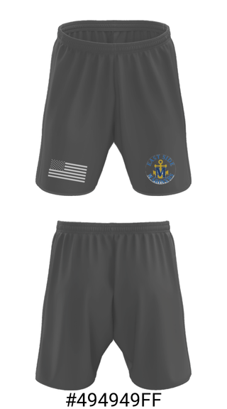 Athletic Shorts With Pockets, East Carteret High School Band, Spirit Store, Teamtime, Team time, sublimation, custom sports apparel, team uniforms, spirit wear, spiritwear, sports uniforms, custom shirts, team store, custom team store, fundraiser sports, apparel fundraiser
