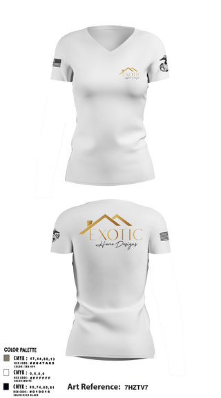 Women's Short Sleeve Vneck Shirt, Exotic home designs, , Teamtime, Team time, sublimation, custom sports apparel, team uniforms, spirit wear, spiritwear, sports uniforms, custom shirts, team store, custom team store, fundraiser sports, apparel fundraiser