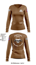 ALPHA BTRY, 2-319th AFAR 68475694 Women's Long Sleeve V-neck Shirt - 5