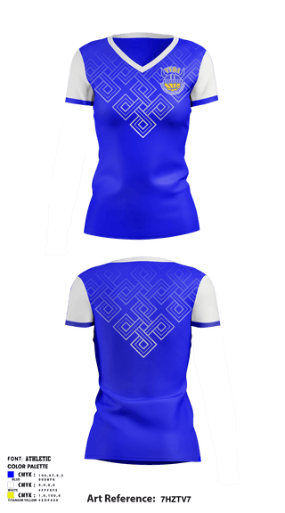 Women's Short Sleeve Vneck Shirt, Vikings Youth Basketball Association, Men's Basketball, Teamtime, Team time, sublimation, custom sports apparel, team uniforms, spirit wear, spiritwear, sports uniforms, custom shirts, team store, custom team store, fundraiser sports, apparel fundraiser