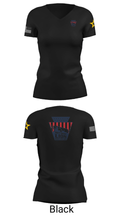 Nittany Lion Battalion 19698812 Women's Short Sleeve V-neck Shirt - 21