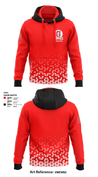 Hoodie, Glenwood High School Wrestling, Wrestling, Teamtime, Team time, sublimation, custom sports apparel, team uniforms, spirit wear, spiritwear, sports uniforms, custom shirts, team store, custom team store, fundraiser sports, apparel fundraiser