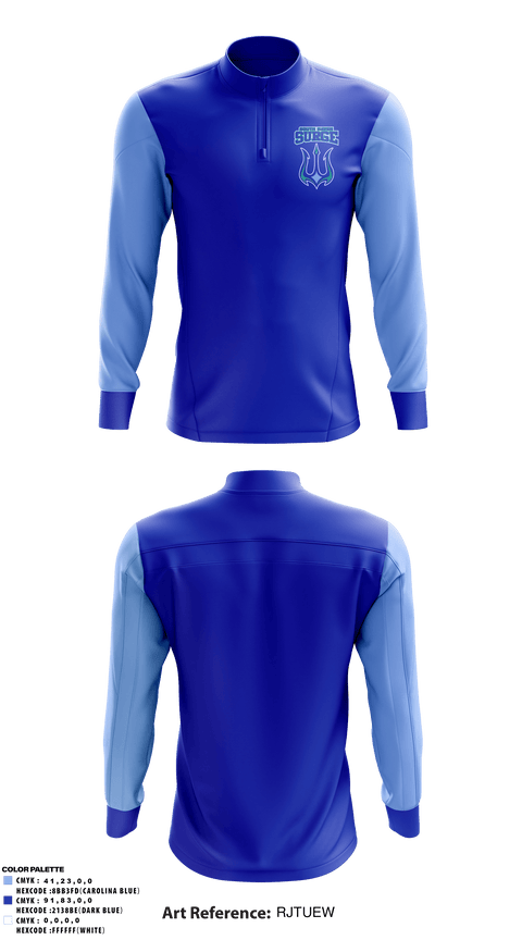 Quarter Zip Jacket, South Haven Surge, Baseball, Teamtime, Team time, sublimation, custom sports apparel, team uniforms, spirit wear, spiritwear, sports uniforms, custom shirts, team store, custom team store, fundraiser sports, apparel fundraiser