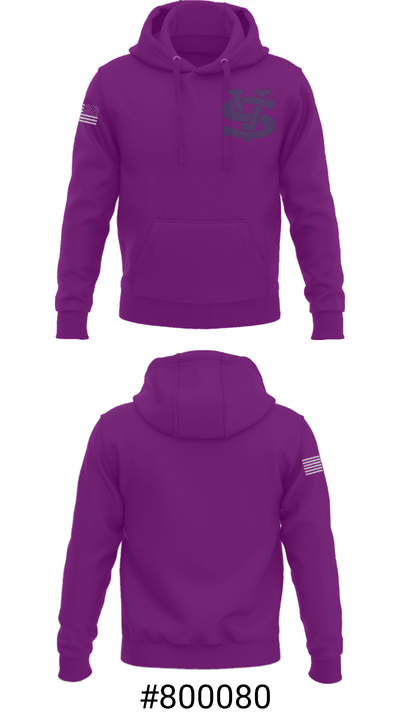 Swan Valley High School Basketball 63271125 Hoodie - 17