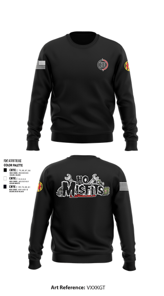 Crew Neck Sweatshirt, 591st MP CO HQ PLT591st MP CO, Army, Teamtime, Team time, sublimation, custom sports apparel, team uniforms, spirit wear, spiritwear, sports uniforms, custom shirts, team store, custom team store, fundraiser sports, apparel fundraiser