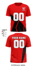 Los Banos Wildcats 9180507 Short Sleeve Performance Shirt - 1