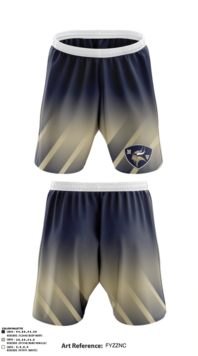 Niles High School Soccer 54999078 Athletic Shorts With Pockets - 1