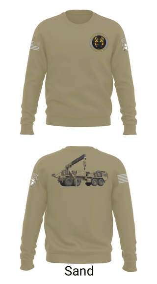 Crew Neck Sweatshirt, , Army, Teamtime, Team time, sublimation, custom sports apparel, team uniforms, spirit wear, spiritwear, sports uniforms, custom shirts, team store, custom team store, fundraiser sports, apparel fundraiser