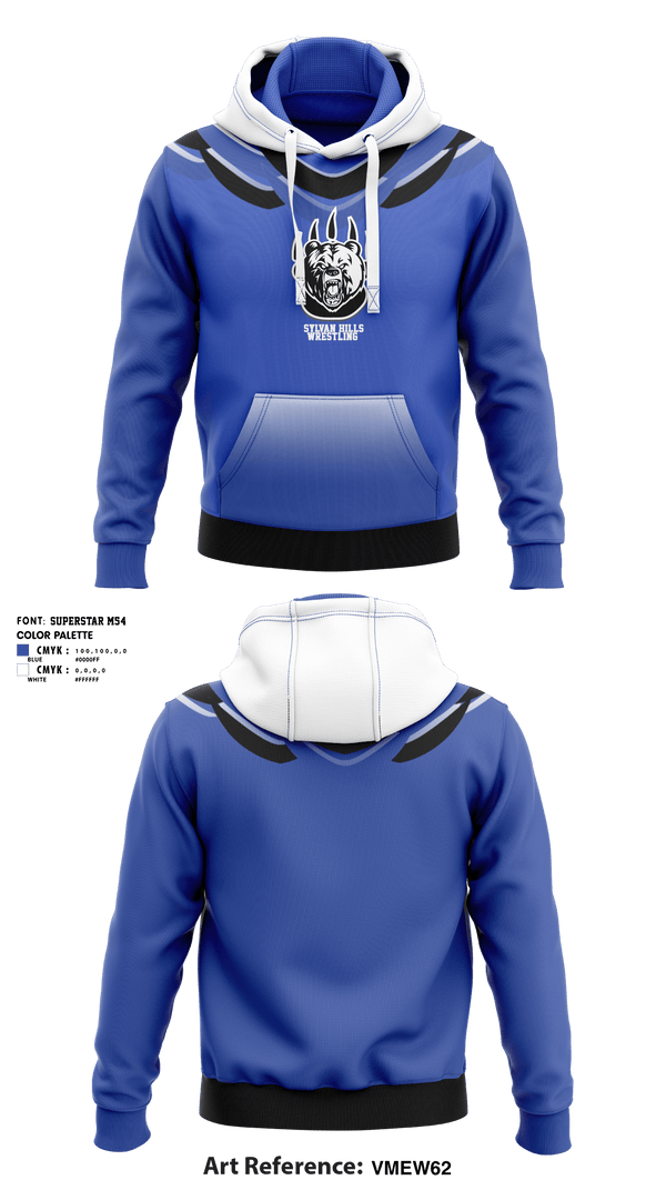 Hoodie, Sylvan Hills High School Wrestling, Wrestling, Teamtime, Team time, sublimation, custom sports apparel, team uniforms, spirit wear, spiritwear, sports uniforms, custom shirts, team store, custom team store, fundraiser sports, apparel fundraiser