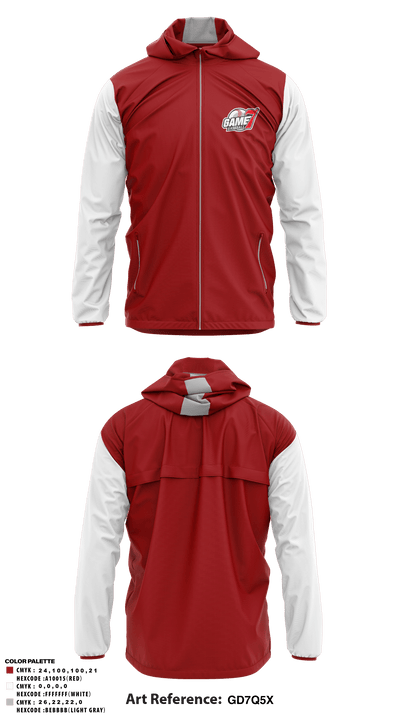 Game 7 Baseball 78103132 Windbreaker - 1