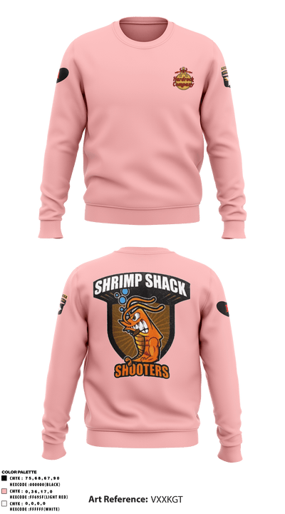 Shrimp Shack Shooters 38335157 Crew Neck Sweatshirt - 2