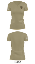 Lawrence county sheriff's department 92960361 Women's Short Sleeve V-neck Shirt - 44