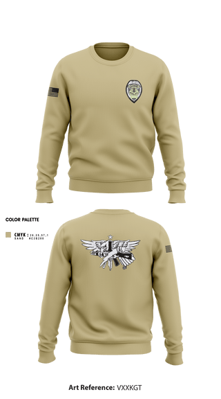 Crew Neck Sweatshirt, , Police, Teamtime, Team time, sublimation, custom sports apparel, team uniforms, spirit wear, spiritwear, sports uniforms, custom shirts, team store, custom team store, fundraiser sports, apparel fundraiser