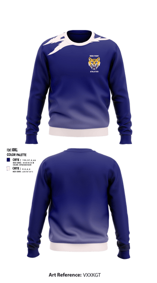 Crew Neck Sweatshirt, Moss Point Athletics, Spirit Store, Teamtime, Team time, sublimation, custom sports apparel, team uniforms, spirit wear, spiritwear, sports uniforms, custom shirts, team store, custom team store, fundraiser sports, apparel fundraiser