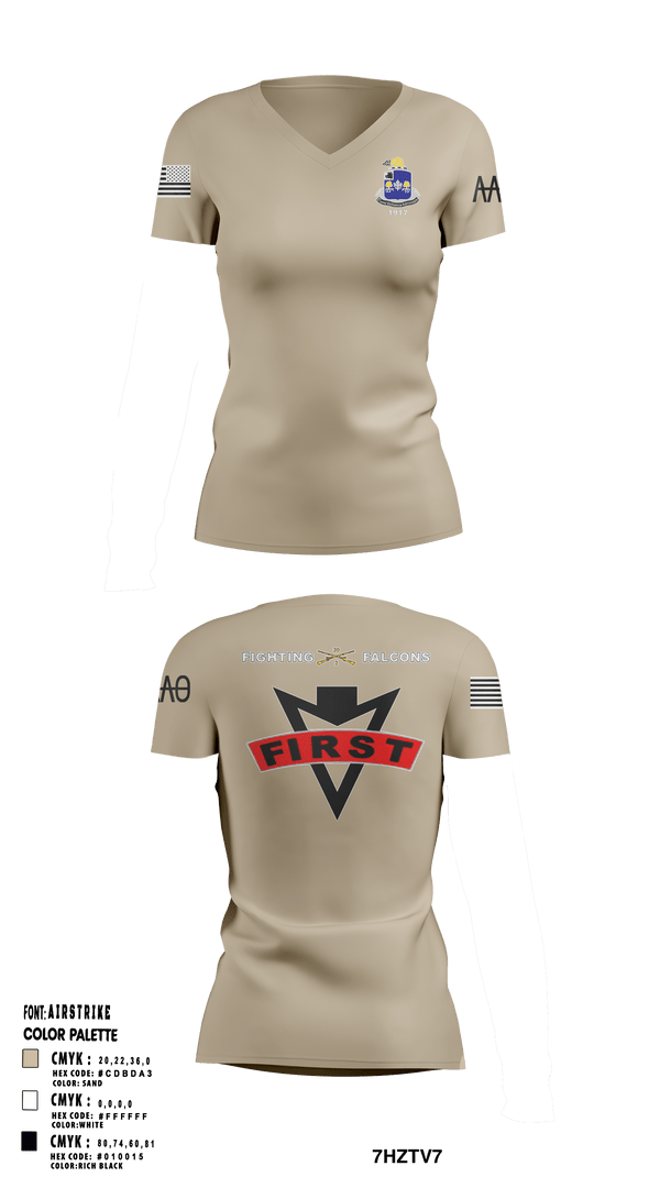 Women's Short Sleeve Vneck Shirt, , Army, Teamtime, Team time, sublimation, custom sports apparel, team uniforms, spirit wear, spiritwear, sports uniforms, custom shirts, team store, custom team store, fundraiser sports, apparel fundraiser