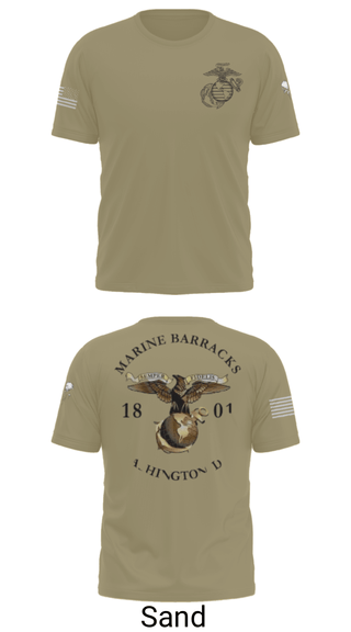 Short Sleeve Performance Shirt, , Marines, Teamtime, Team time, sublimation, custom sports apparel, team uniforms, spirit wear, spiritwear, sports uniforms, custom shirts, team store, custom team store, fundraiser sports, apparel fundraiser