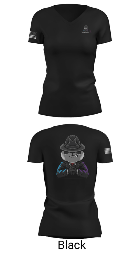 Women's Short Sleeve Vneck Shirt, Young Meech, , Teamtime, Team time, sublimation, custom sports apparel, team uniforms, spirit wear, spiritwear, sports uniforms, custom shirts, team store, custom team store, fundraiser sports, apparel fundraiser