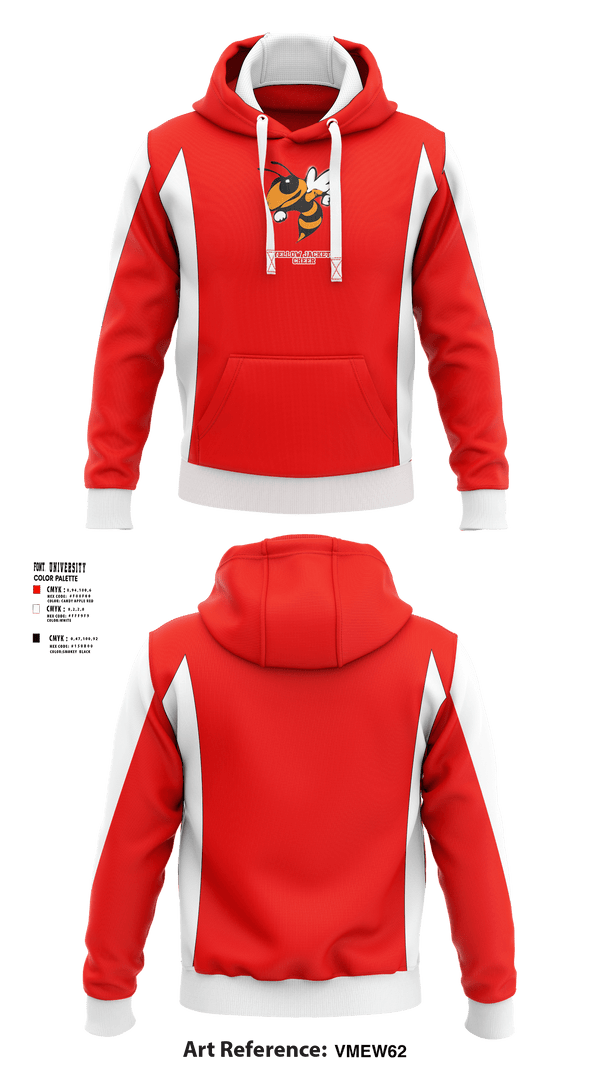 Hoodie, Yellow Jackets, Cheer, Teamtime, Team time, sublimation, custom sports apparel, team uniforms, spirit wear, spiritwear, sports uniforms, custom shirts, team store, custom team store, fundraiser sports, apparel fundraiser