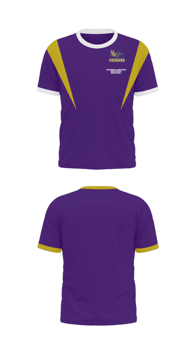 Haddam-Killingworth High School Basketball 78637191 Short Sleeve Performance Shirt - 32
