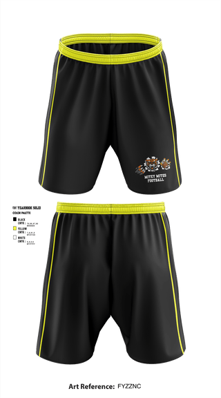 Athletic Shorts With Pockets, Mitey Mites, Football, Teamtime, Team time, sublimation, custom sports apparel, team uniforms, spirit wear, spiritwear, sports uniforms, custom shirts, team store, custom team store, fundraiser sports, apparel fundraiser