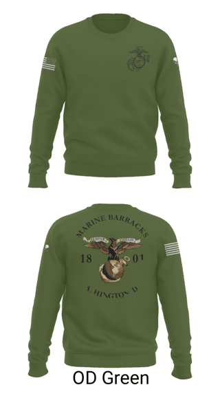 Crew Neck Sweatshirt, , Marines, Teamtime, Team time, sublimation, custom sports apparel, team uniforms, spirit wear, spiritwear, sports uniforms, custom shirts, team store, custom team store, fundraiser sports, apparel fundraiser