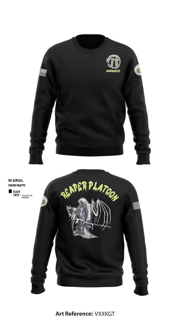 Crew Neck Sweatshirt, , Army, Teamtime, Team time, sublimation, custom sports apparel, team uniforms, spirit wear, spiritwear, sports uniforms, custom shirts, team store, custom team store, fundraiser sports, apparel fundraiser