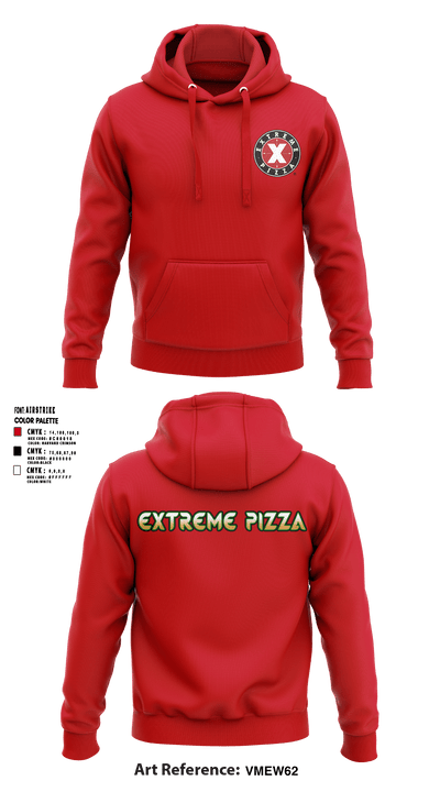 Extreme Pizza 64264701 Hoodie - 1