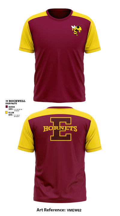 Enumclaw High School 61712627 Short Sleeve Performance Shirt - 1
