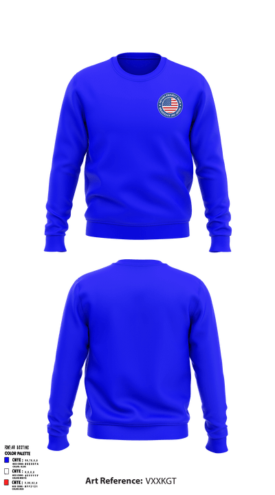 Nevada project team Brazilian Jiujitsu 73447880 Crew Neck Sweatshirt - 1