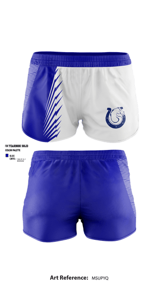 Women's Shorts, Sanford H Calhoun High School Track and Field, Track & Field, Teamtime, Team time, sublimation, custom sports apparel, team uniforms, spirit wear, spiritwear, sports uniforms, custom shirts, team store, custom team store, fundraiser sports, apparel fundraiser