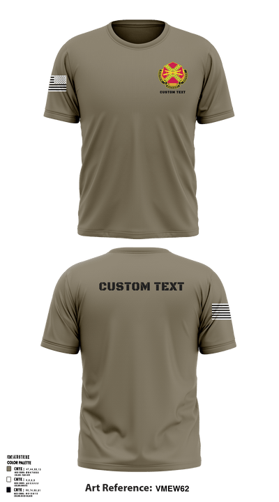 USAG Fort Sill 33635328 Short Sleeve Performance Shirt - 52