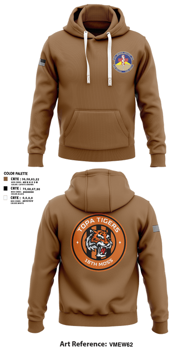 18 Medical Support Squadron 85119719 Hoodie - 4
