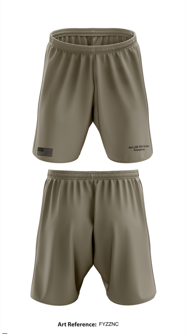 Athletic Shorts With Pockets, 4th LAR BN Echo Company, Marines, Teamtime, Team time, sublimation, custom sports apparel, team uniforms, spirit wear, spiritwear, sports uniforms, custom shirts, team store, custom team store, fundraiser sports, apparel fundraiser