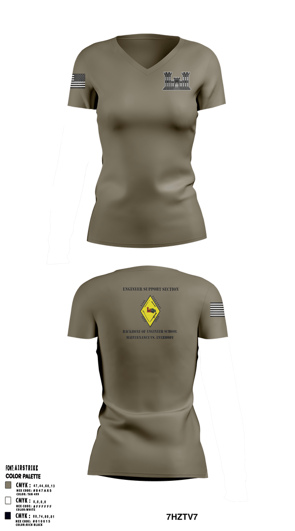 Women's Short Sleeve Vneck Shirt, , Marines, Teamtime, Team time, sublimation, custom sports apparel, team uniforms, spirit wear, spiritwear, sports uniforms, custom shirts, team store, custom team store, fundraiser sports, apparel fundraiser