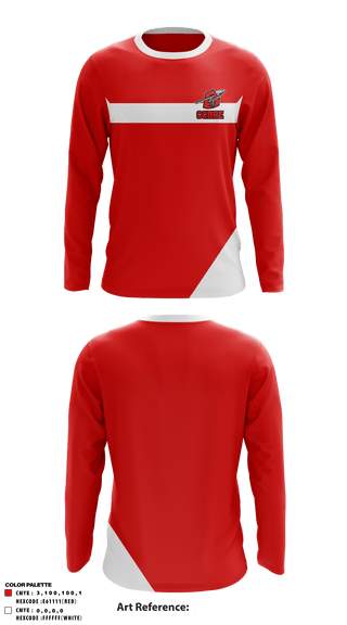 Long Sleeve Performance Shirt, Cobre High School, Spirit Store, Teamtime, Team time, sublimation, custom sports apparel, team uniforms, spirit wear, spiritwear, sports uniforms, custom shirts, team store, custom team store, fundraiser sports, apparel fundraiser