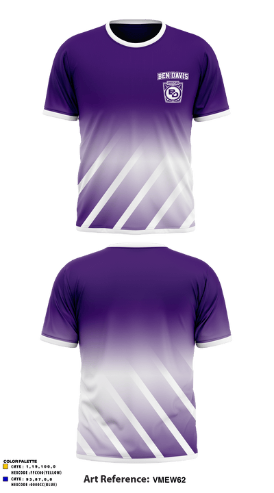 Ben Davis High School Soccer 94473738 Short Sleeve Performance Shirt - 1