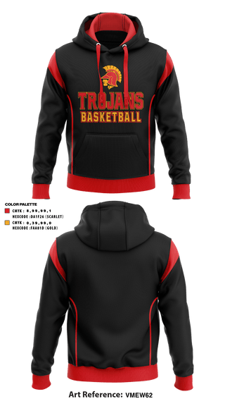 Hoodie, North College Hill High School Basketball, Men's Basketball, Teamtime, Team time, sublimation, custom sports apparel, team uniforms, spirit wear, spiritwear, sports uniforms, custom shirts, team store, custom team store, fundraiser sports, apparel fundraiser