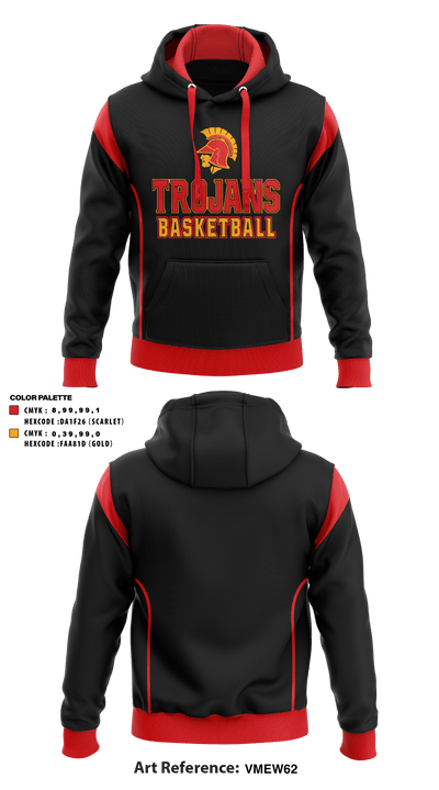 North College Hill High School Basketball 40310124 Hoodie - 5