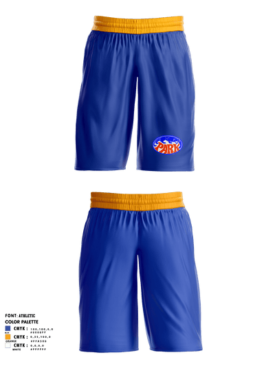 Washington Park High School Basketball 46570112 Womens Basketball Shorts - 1